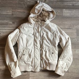 Abercrombie & Fitch Fur Lined Jacket